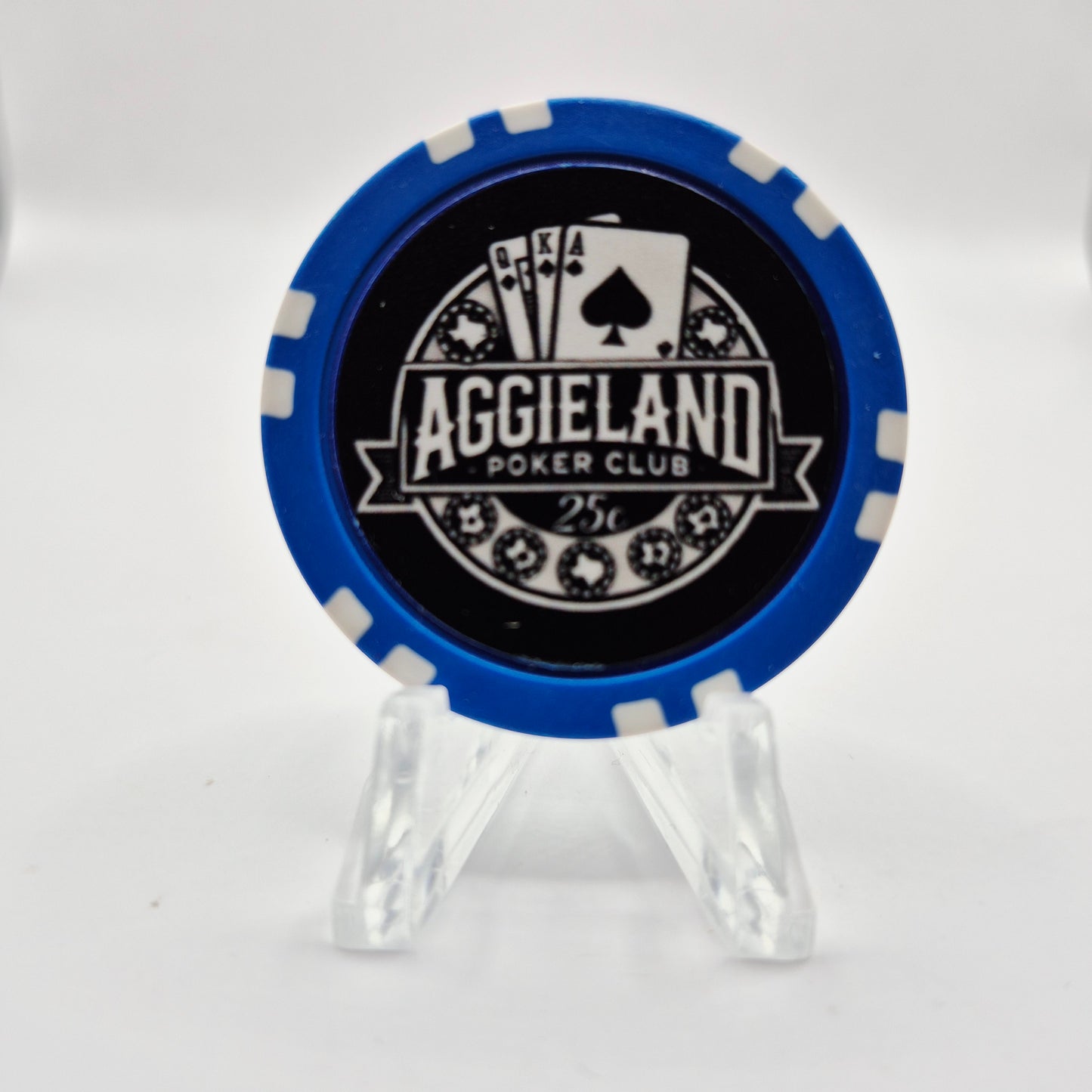 Aggieland Poker Club College Station Texas 2025 $.25 Casino Chip