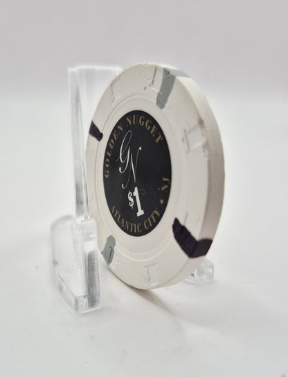 Golden Nugget 'Landry' Hotel Casino Atlantic City New Jersey $1 Casino Chip