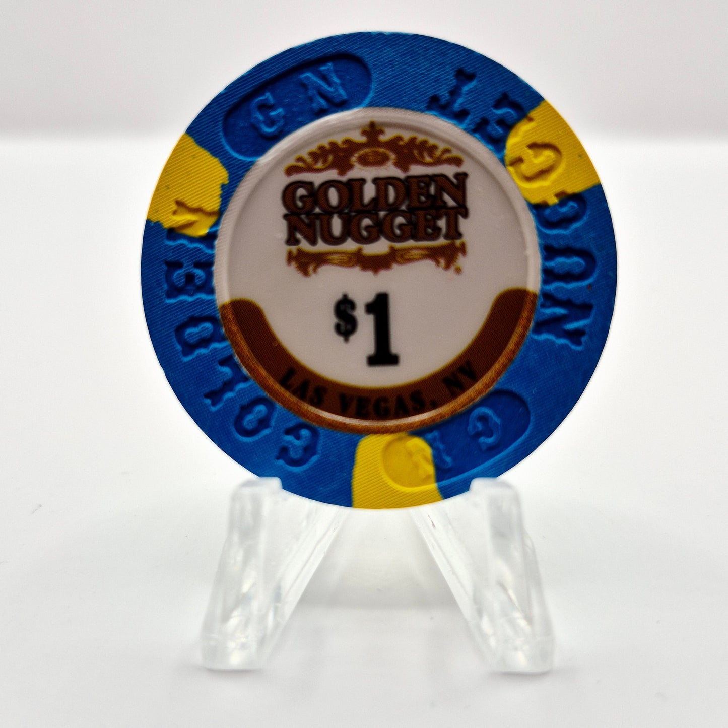 Golden Nugget Hotel Casino Las Vegas Nevada 2000 $1 Casino Chip V4367