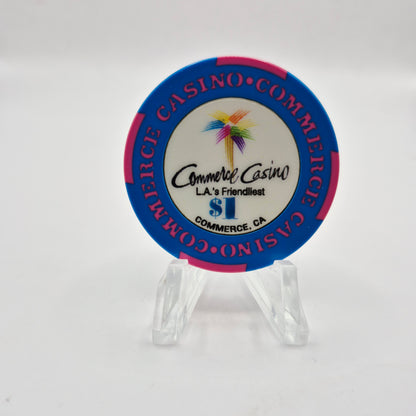 Commerce Casino Commerce California $1 Casino Chip