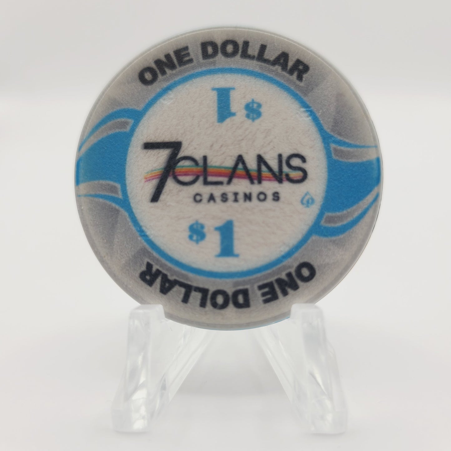 7 Clans Casino Newkirk Oklahoma $1 Casino Chip