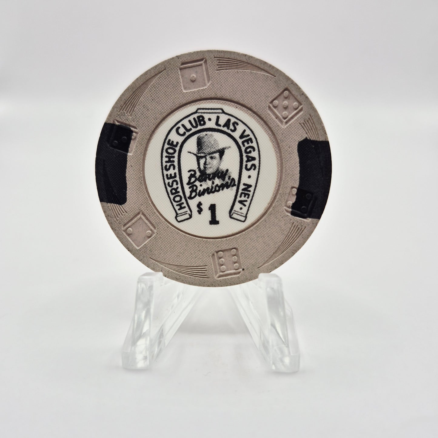 Horseshoe Club Binion's Las Vegas Nevada 1969 $1 Casino Chip N1777