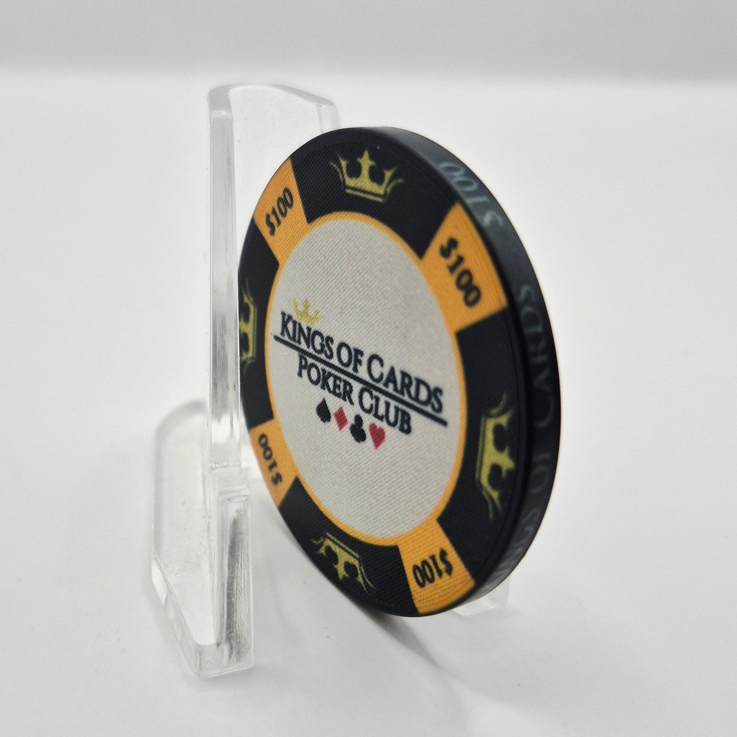Kings of Cards Poker Club Houston Texas 2021 $100 Casino Chip