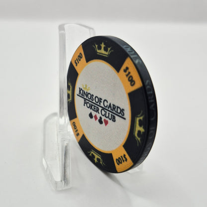 Kings of Cards Poker Club Houston Texas 2021 $100 Casino Chip