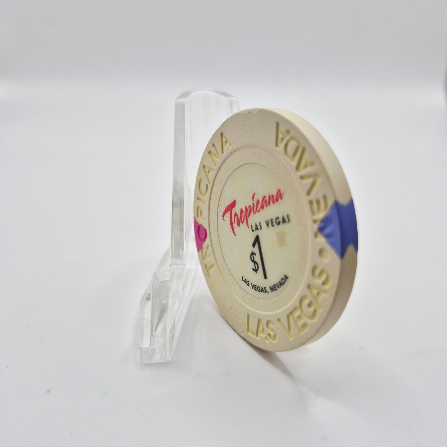 Tropicana Hotel Casino Las Vegas Nevada 2013 $1 Casino Chip D1198