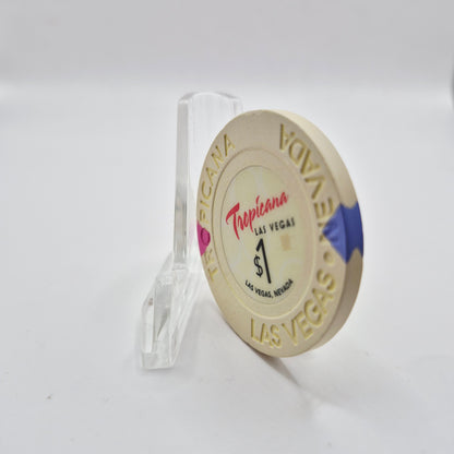 Tropicana Hotel Casino Las Vegas Nevada 2013 $1 Casino Chip D1198