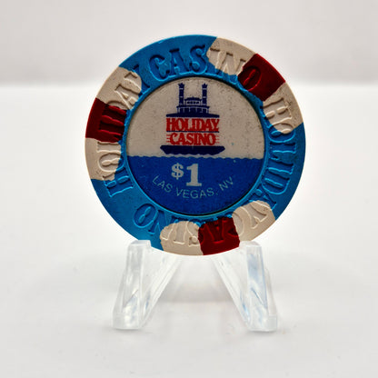 Holiday Casino Las Vegas Nevada 1991 $1 Casino Chip N6138