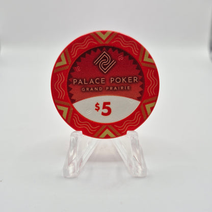 Palace Poker Grand Prairie Texas 2025 $5 Casino Chip