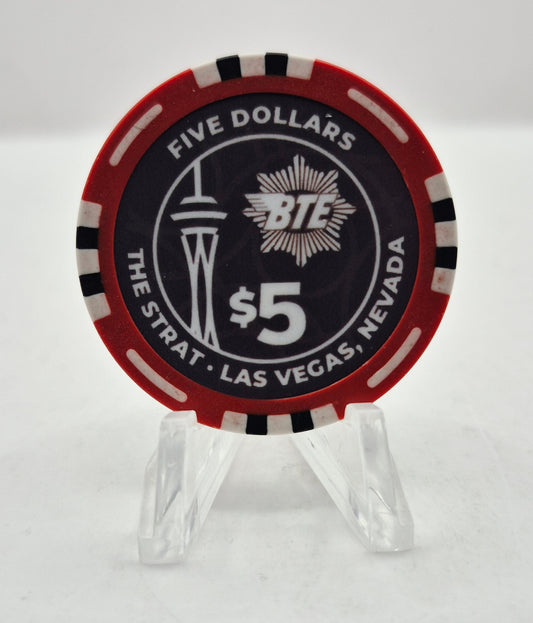 The Strat Hotel Casino 2026 Rock Band 'Better Than Ezra' 30th Anniversary $5 Casino Chip