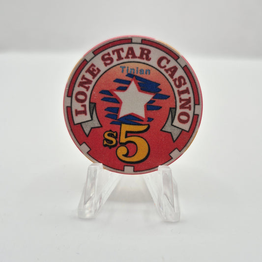 Lone Star Tinian Northern Marianas 1995 $5 Casino Chip