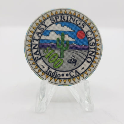 Fantasy Springs Resort Casino Indio California $100 Casino Chip