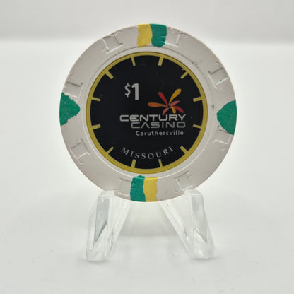 Century Casino Caruthersville Missouri $1 Casino Chip