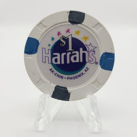 Harrah's Ak-Chin Casino Resort Maricopa Arizona $1 Casino Chip