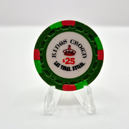 Kings Crown Casino Las Vegas Nevada 1980's $25 "FANTASY CHIP" CG274448