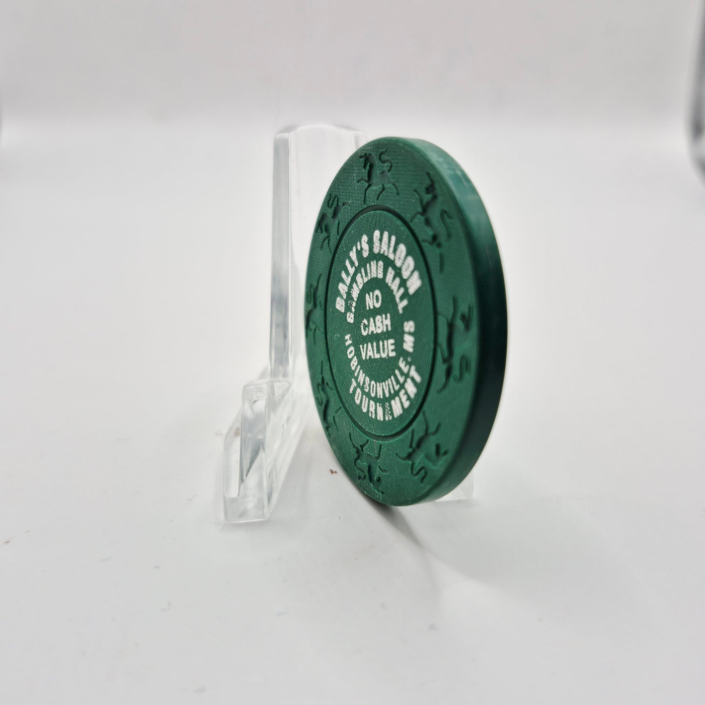 Bally’s "Riverboat" Casino Robinsonville Mississippi NCV Green Tournament Casino Chip