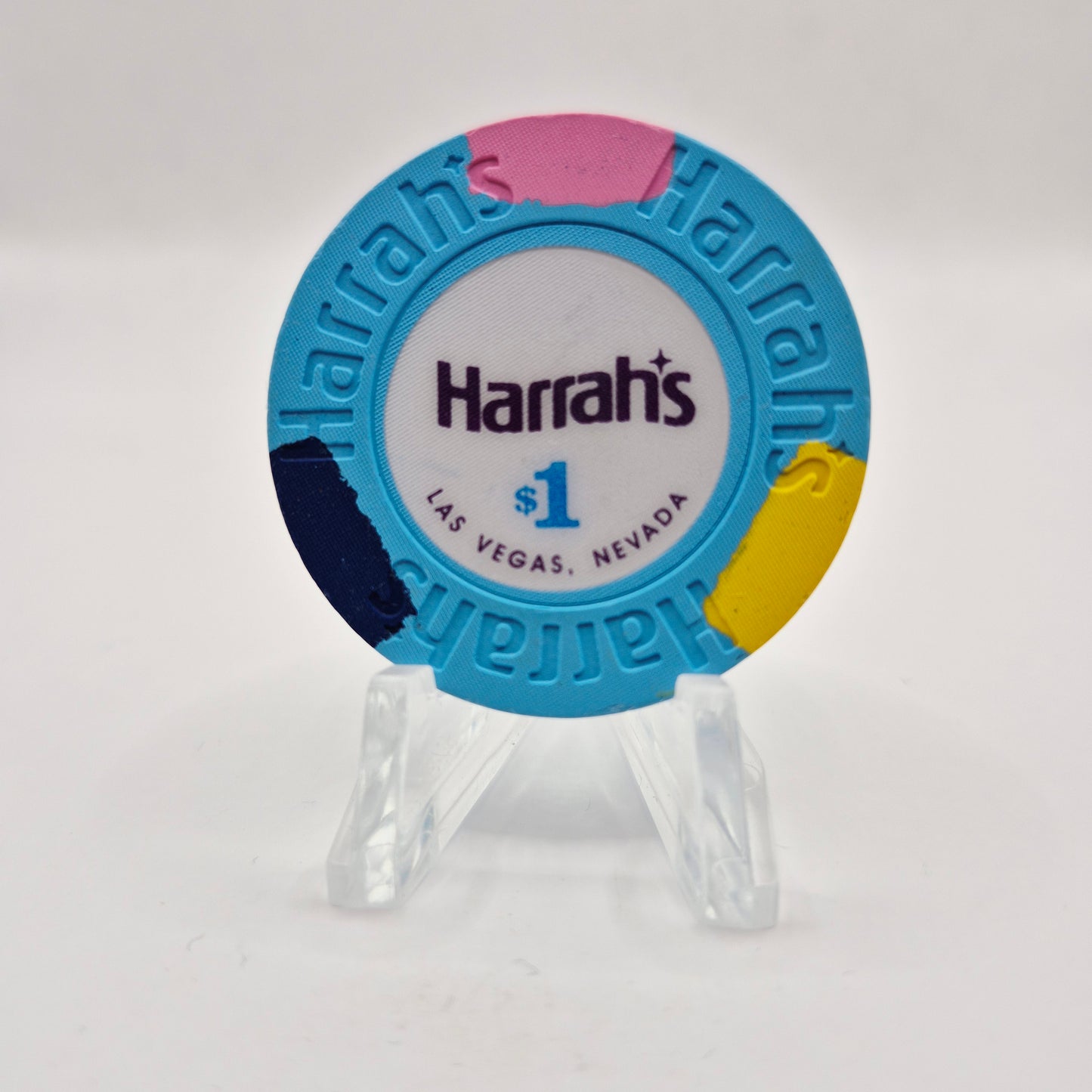 Harrah's Casino Las Vegas Nevada 1992 $1 Casino Chip N6134