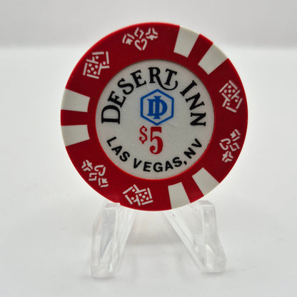 Desert Inn Resort Casino Las Vegas Nevada 1992 $5 Casino Chip N1486