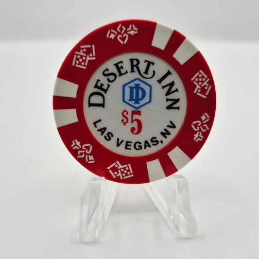 Desert Inn Resort Casino Las Vegas Nevada 1992 $5 Casino Chip N1486