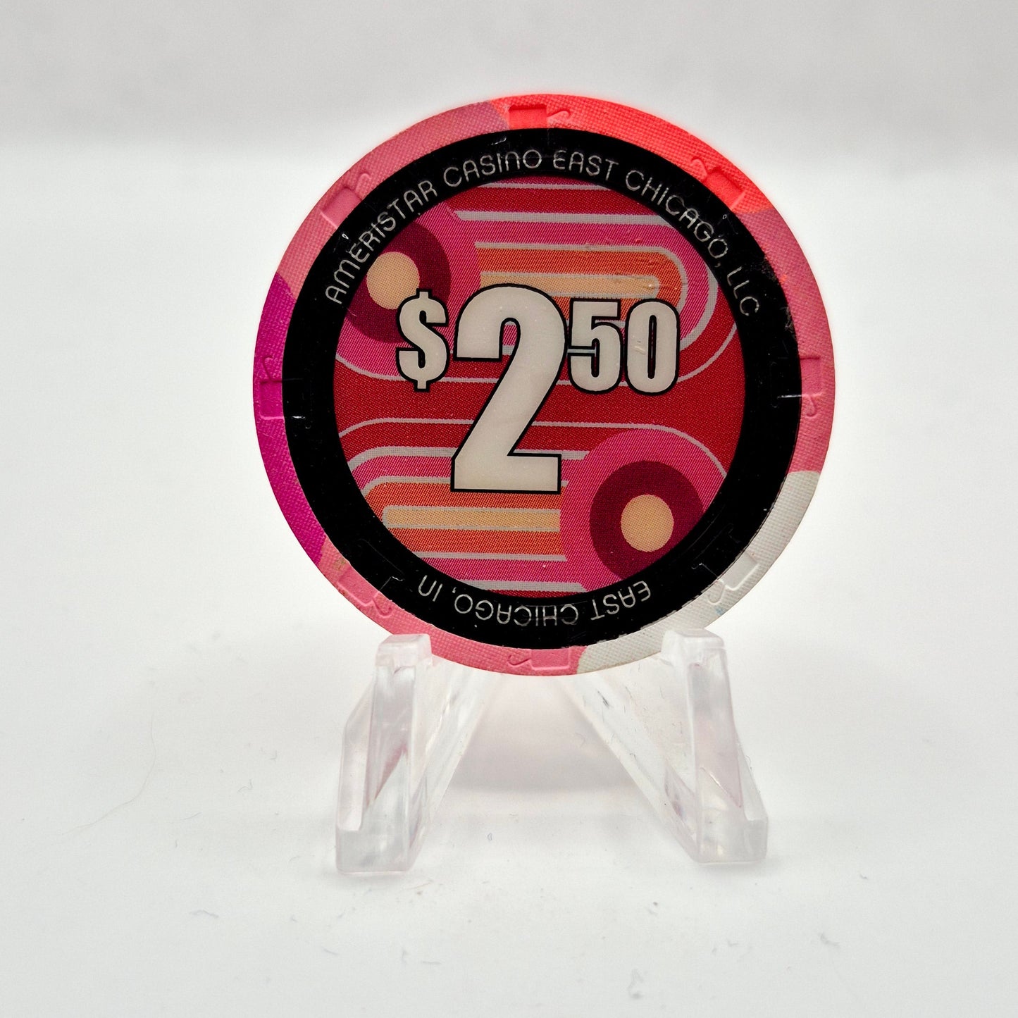 Ameristar Casino East Chicago Indiana 2008 $2.50 Casino Chip