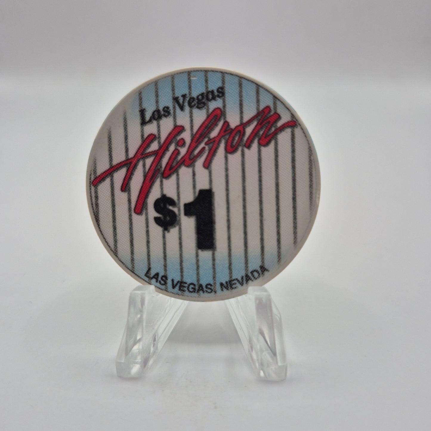 Hilton Hotel Casino Las Vegas Nevada 1994 $1 Casino Chip N0682