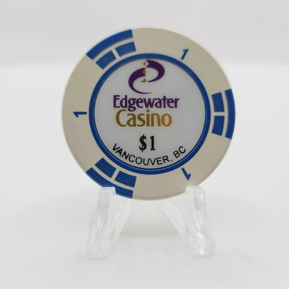 Edgewater Casino Vancouver British Columbia Canada $1 Casino Chip