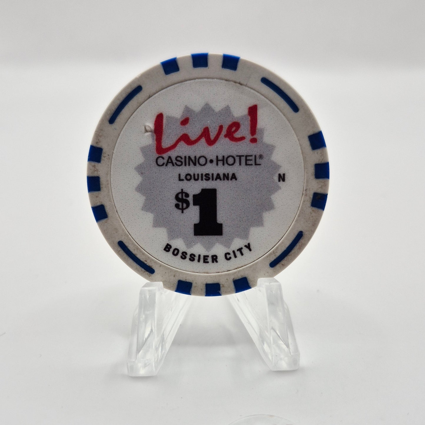 Live! Casino & Hotel Bossier City Louisiana 2025 $1 Casino Chip