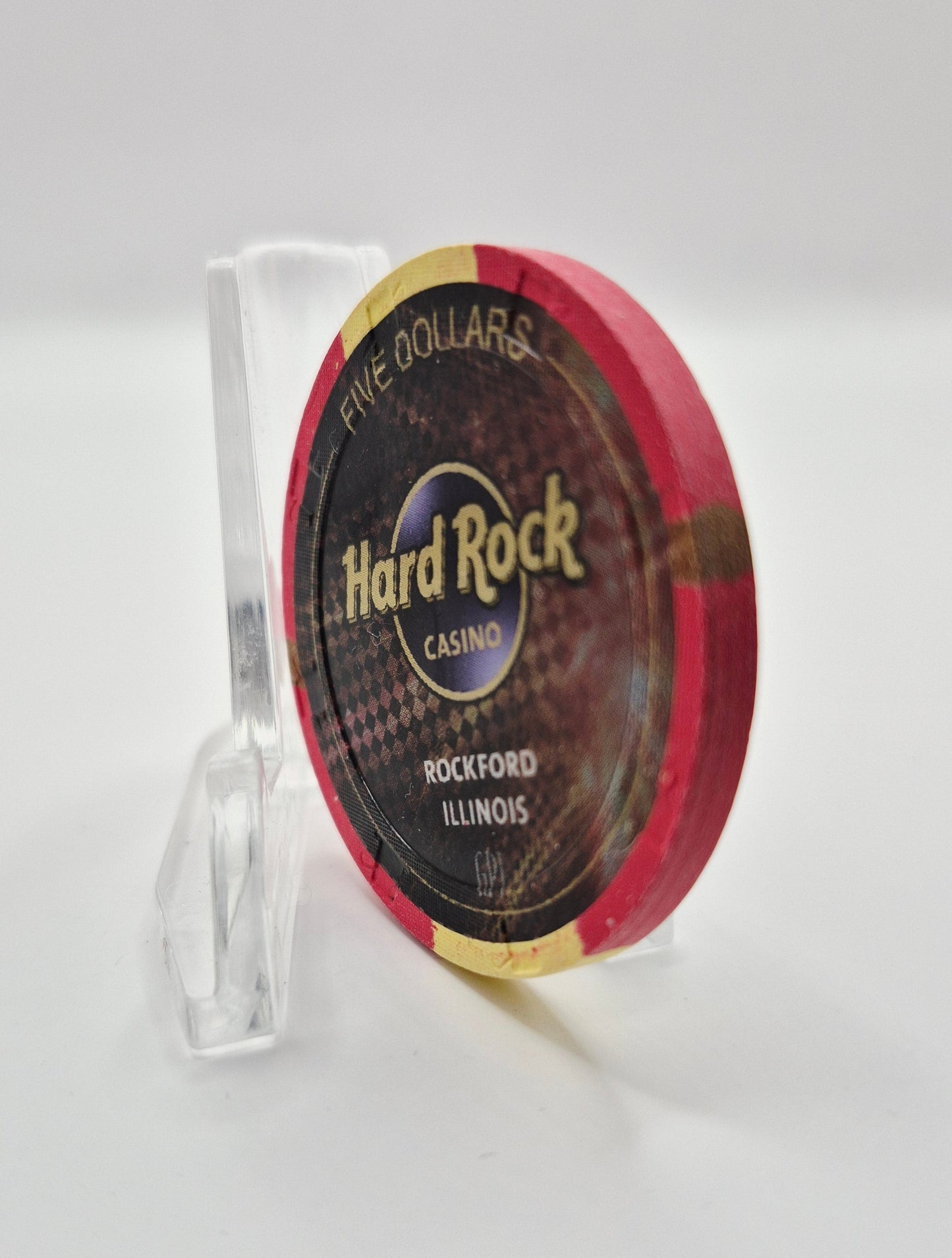 Hard Rock Casino Rockford Illinois 2024 "GRAND OPENING" $5 Casino Chip