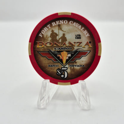 Bonanza Casino Reno Nevada 2010 'Hot August Nights' $1 Casino Chip E9783