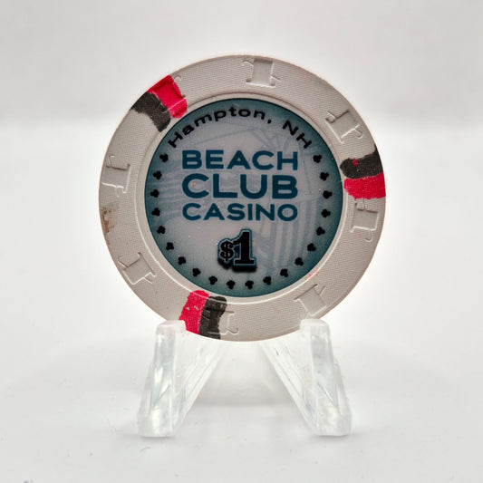 Beach Club Casino Hampton New Hampshire $1 Casino Chip