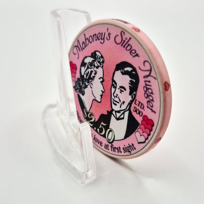 Mahoney's Silver Nugget Las Vegas Nevada 2003 'Valentine's Day' $2.50 Casino Chip E2522