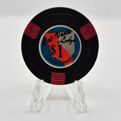 Cal-Vada Lodge Lake Tahoe Nevada 1954 $1 Casino Chip N4995