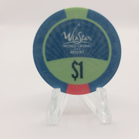 Win Star Casino Thackerville Oklahoma $1 Casino Chip