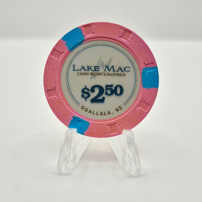 Lake Mac Casino Ogallala Nebraska 2026 $2.50 Casino Chip