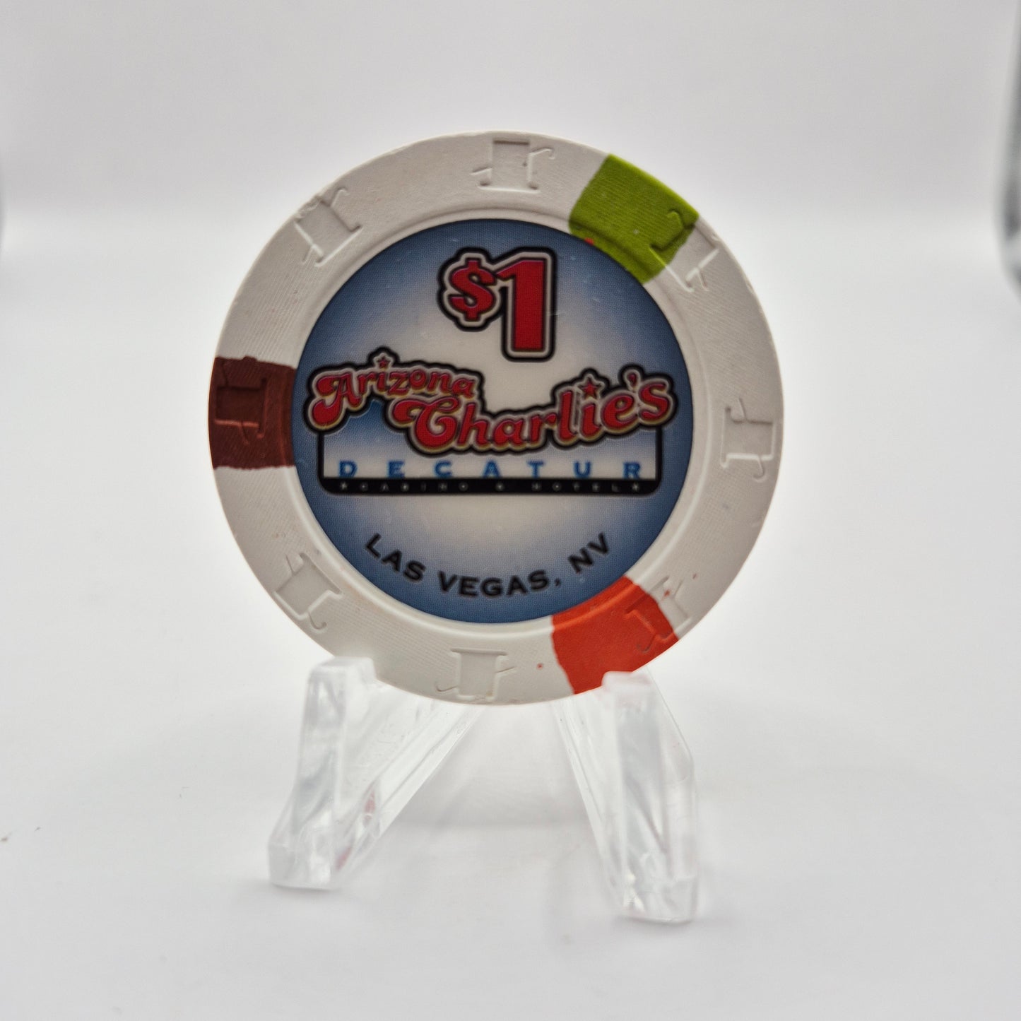 Arizona Charlie's Casino West Decatur Las Vegas Nevada 2003 $1 Casino Chip E0028