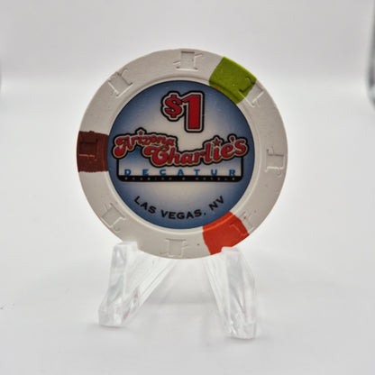 Arizona Charlie's Casino West Decatur Las Vegas Nevada 2003 $1 Casino Chip E0028