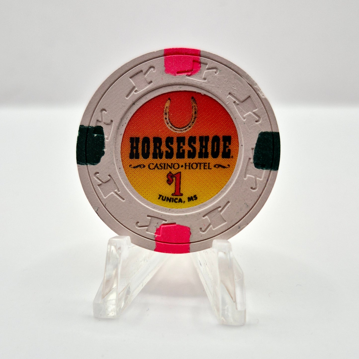 Horseshoe "Riverboat"Casino Tunica Mississippi $1 Casino Chip