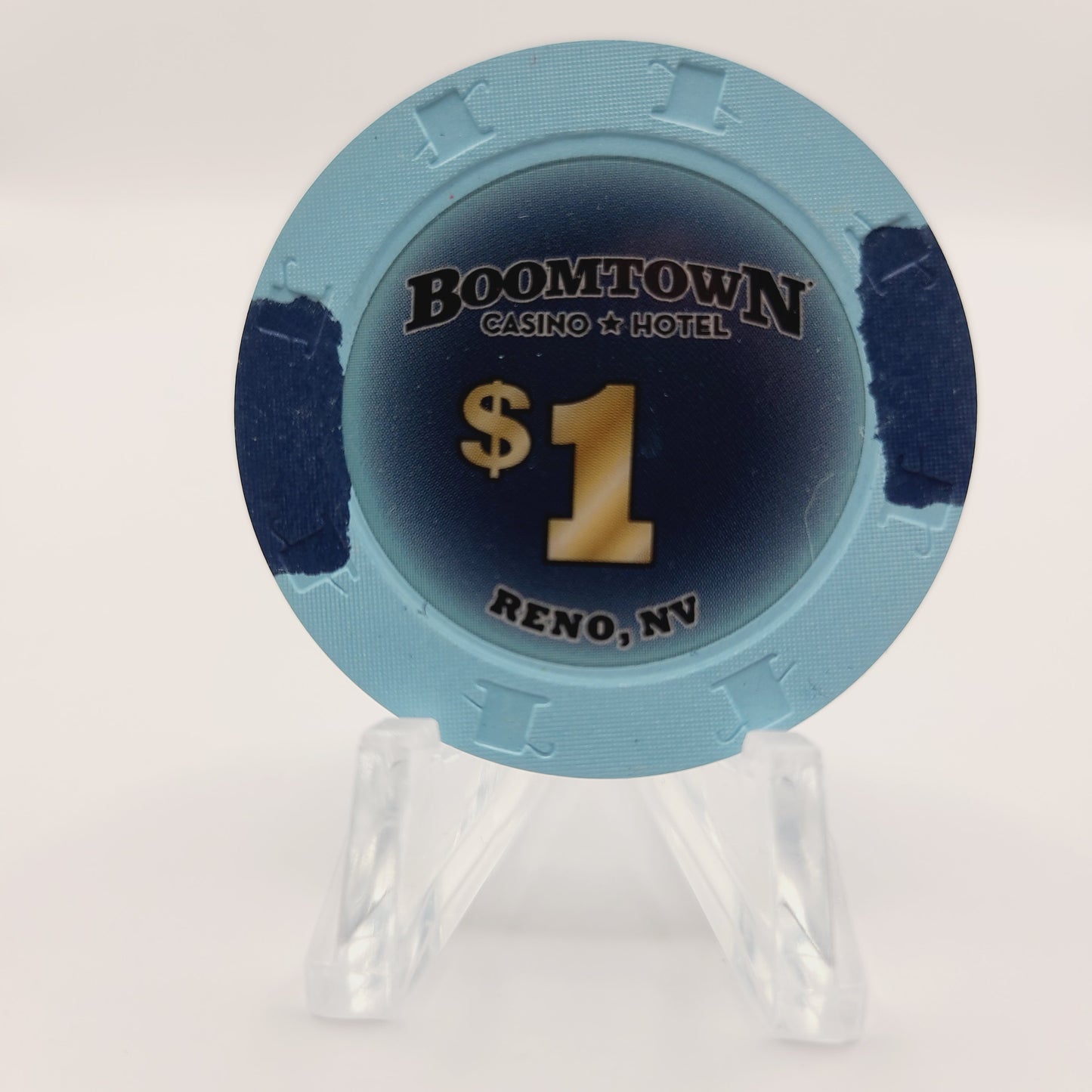 Boomtown Hotel Casino Reno/Verdi Nevada 2016 $1 Casino Chip D2326