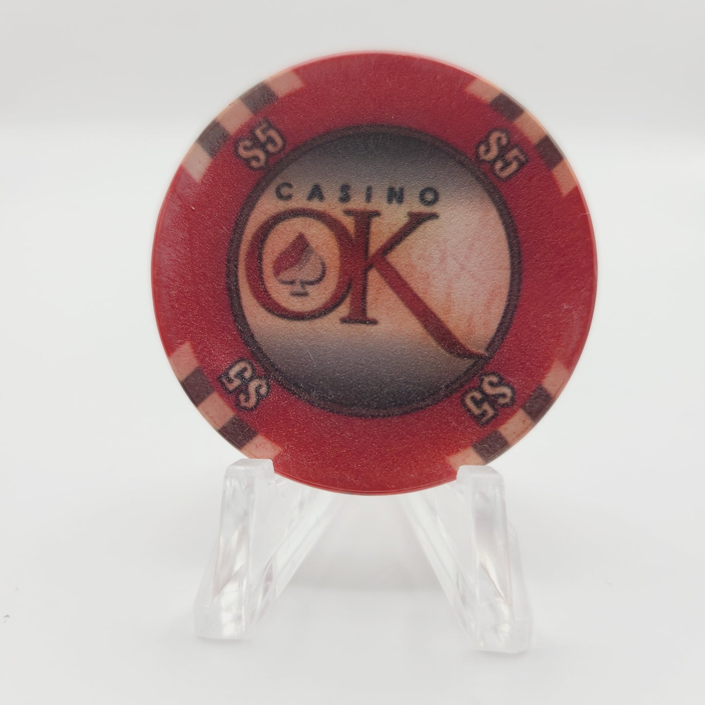 Casino OK "Oklahoma" Casino Hinton Oklahoma 2012 $5 Casino Chip CG091268