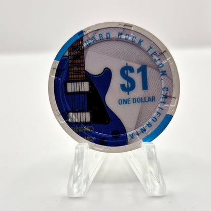 Hard Rock Hotel Casino Tejon Mettler California 2025 $1 Casino Chip