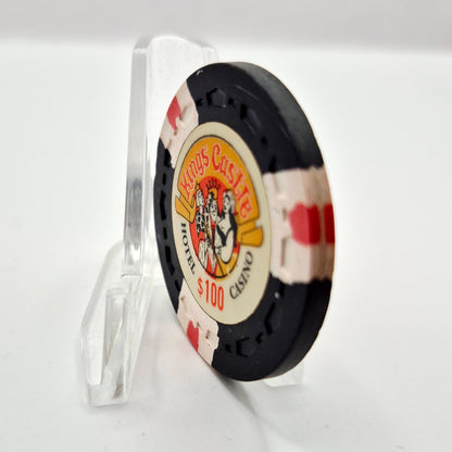 Kings Castle Hotel & Casino Lake Tahoe Nevada 1970 $100 Casino Chip N5203