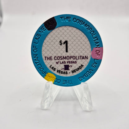 Cosmopolitan Hotel Casino Las Vegas Nevada 2010 $1 Casino Chip E9918
