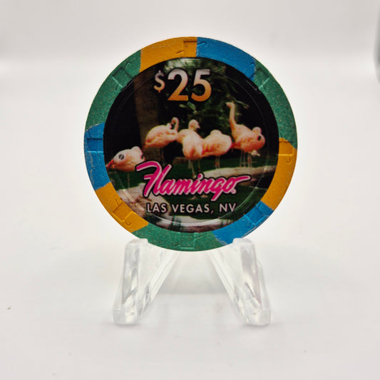 Flamingo Hotel Casino Las Vegas Nevada 2000 $25 Casino Chip V6516