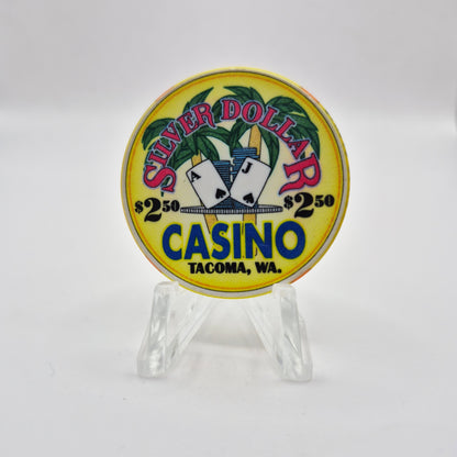 Silver Dollar Casino Tacoma Washington $2.50 Casino Chip