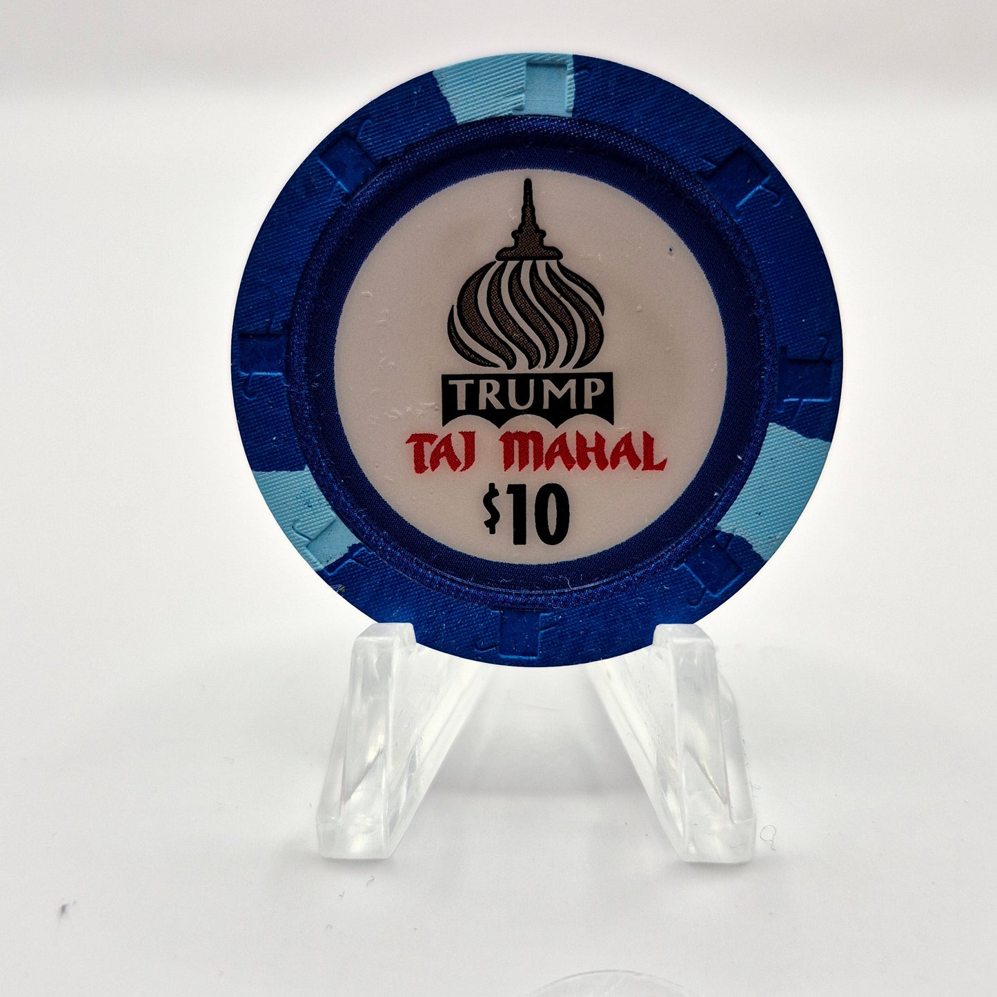 Trump Taj Mahal Hotel Casino Atlantic City New Jersey $10 Casino chip