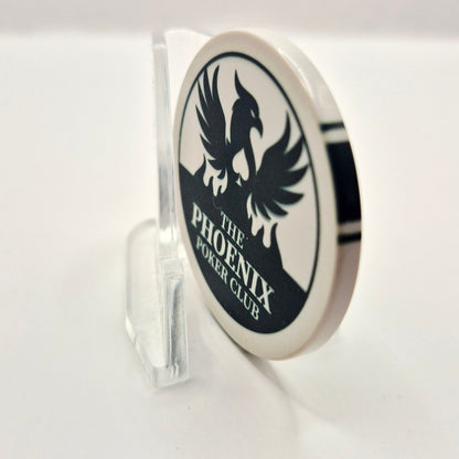 The Phoenix Poker Club Massillon Ohio 2025 43 mm $1 Casino Chip