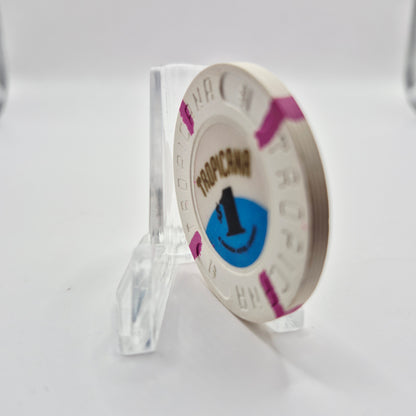 Tropicana Hotel Casino Atlantic City New Jersey $1 Casino Chip