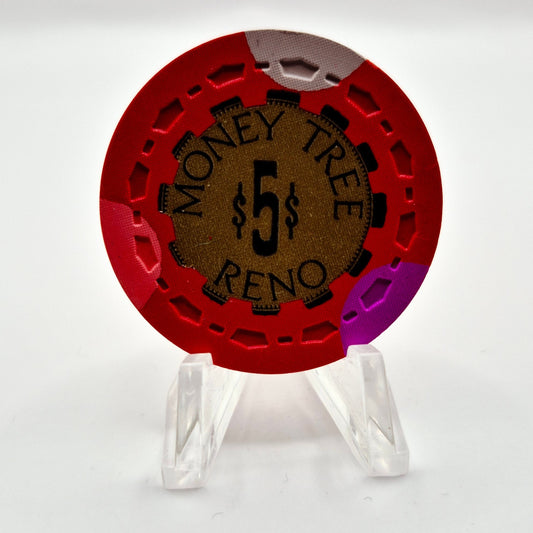 Money Tree Casino Reno Nevada 1970's $5 Casino Chip N6874