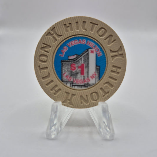 Las Vegas Hilton Las Vegas Nevada 1991 $1 Casino Chip N1865