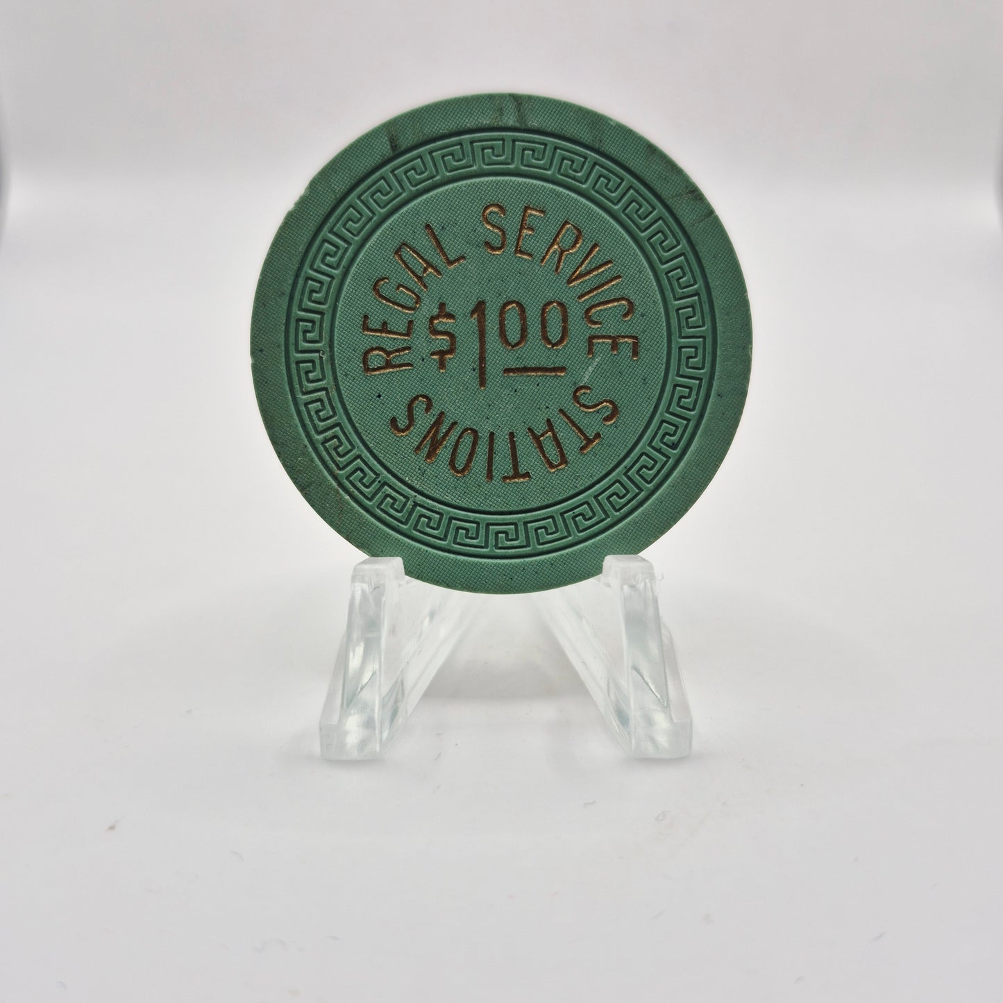 Regal Service Stations Reno Nevada $1 Casino Chip N5476