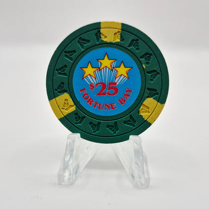 Fortune Bay Casino Tower Minnesota $25 Casino Chip *Uncirculated